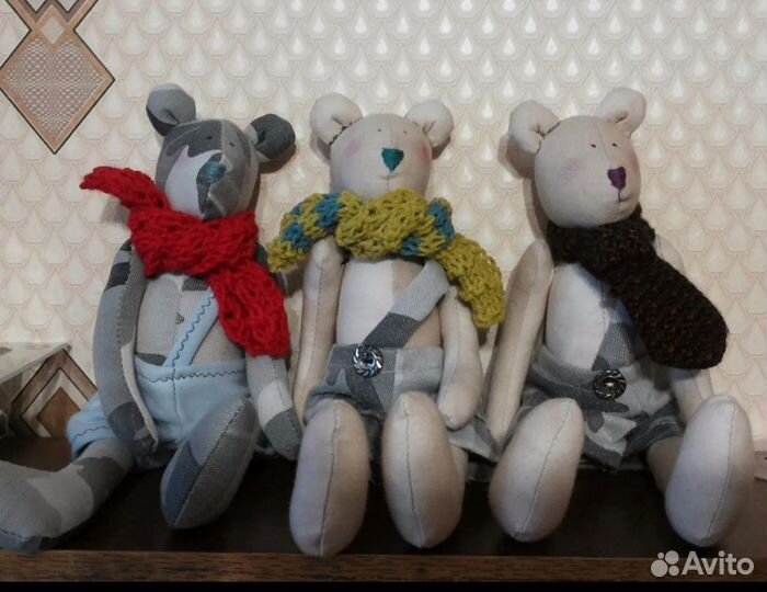 Мягкие игрушки ручной работы