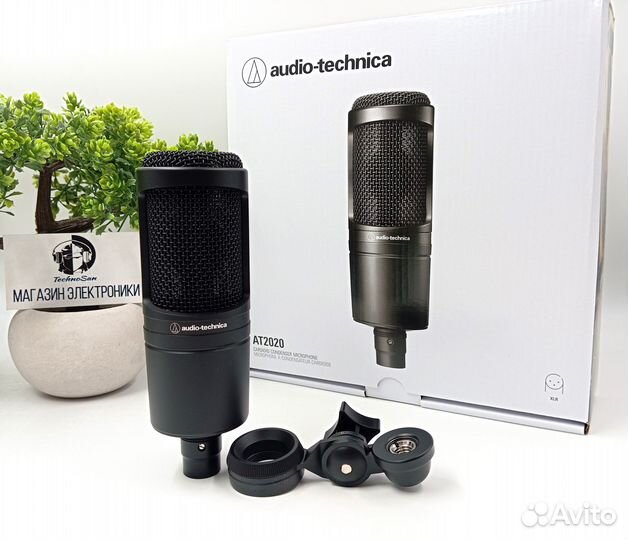 Микрофон проводной Audio-Technica AT2020