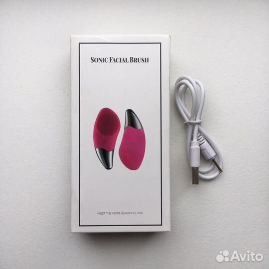 Массажная электрическая щеточка для лица