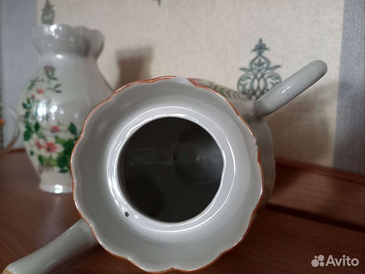 Чайный сервиз СССР из тонкого фарфора 