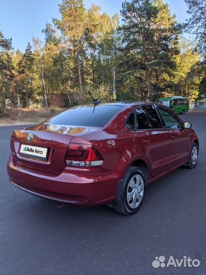 Volkswagen Polo 1.6 AT, 2017, 69 500 км