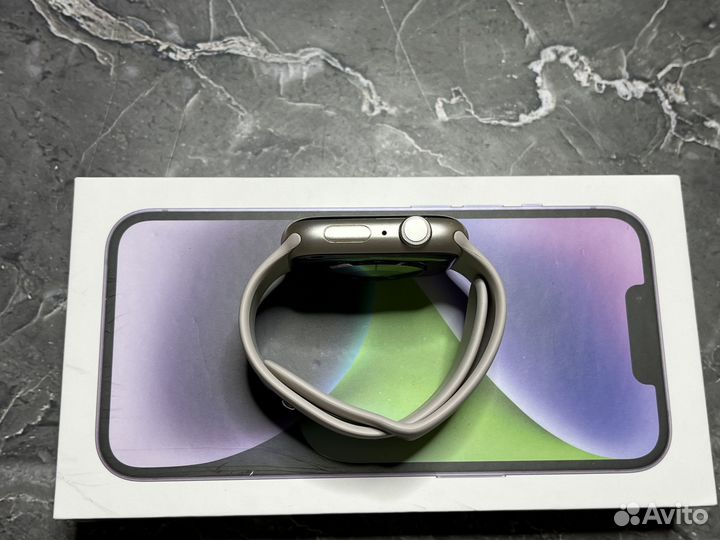 Часы Apple Watch 7 45 mm 99 акб