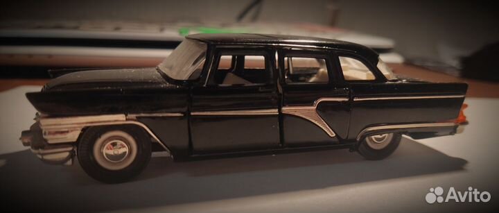 Чайка газ-13 номерная А15 1:43 СССР