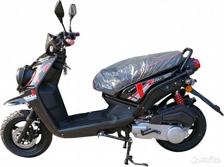 Скутер Yamaha BWS-2 150сс (49сс) Replica, Чёрный