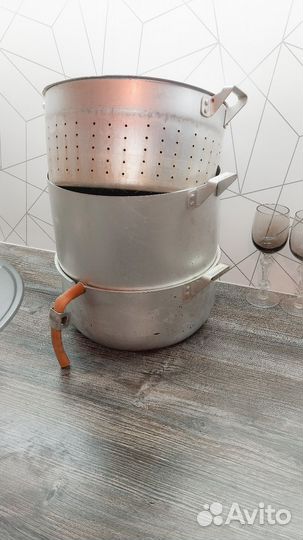 Соковарка алюминиевая