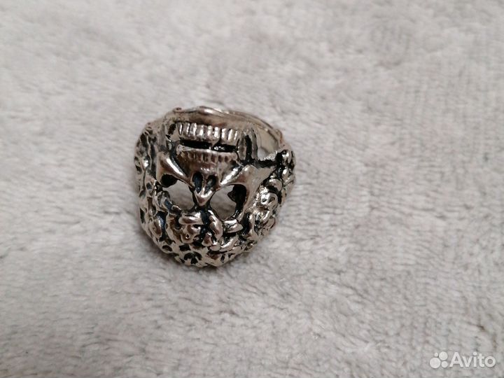 Кольцо металлическое мужское