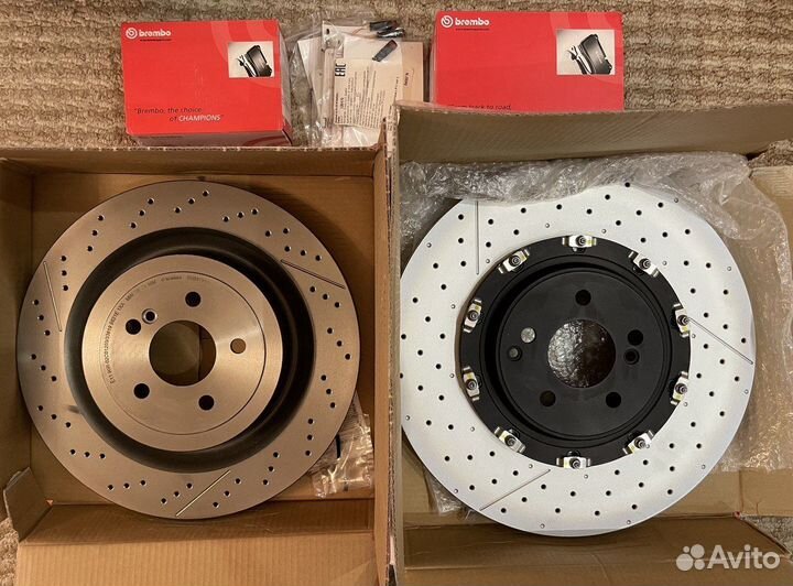 Тормоза Mercedes E213 63AMG Brembo Italy Original