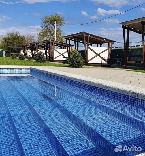 База отдыха с бассейном Фазенда Аренда беседок