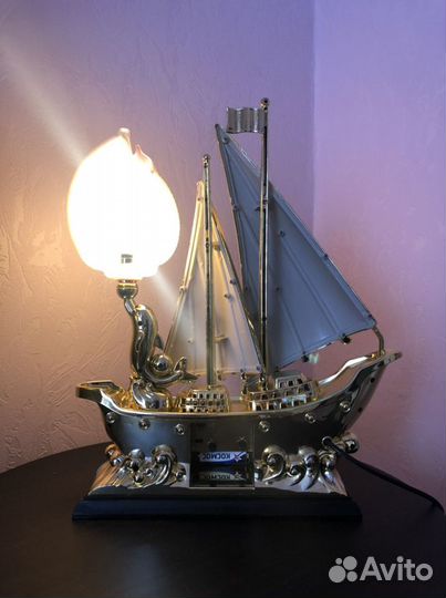 Часы - светильник