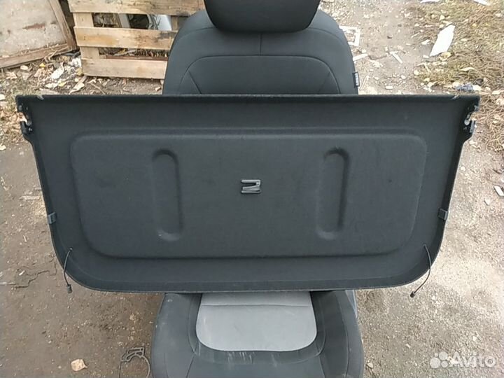 Задняя полка багажника Киа Сид 2015 год