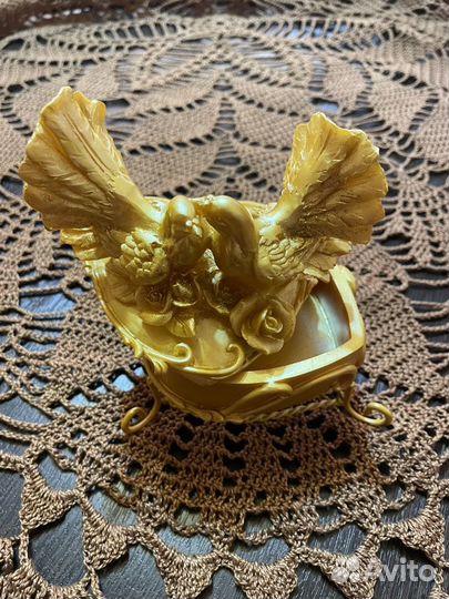 Свадебная шкатулка для колец, подарок, сувенир