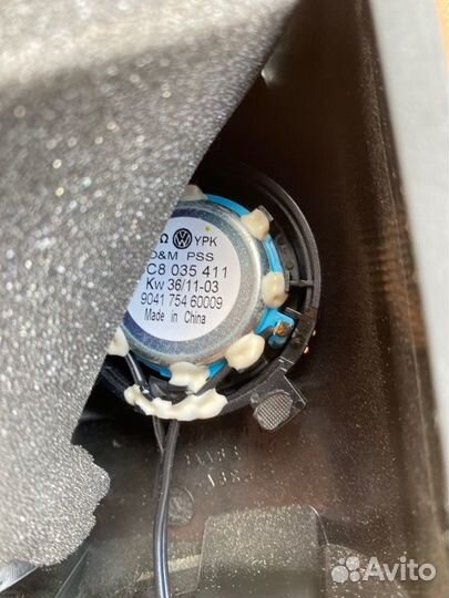 Динамики пищалки Volkswagen Passat B7 универсал