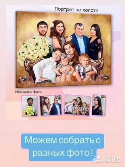 Портрет по фото на заказ