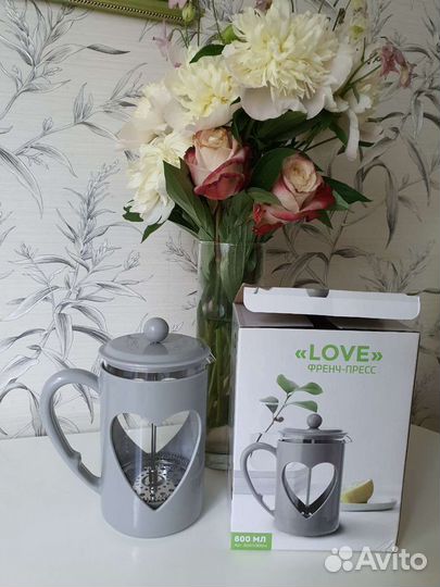 Френч пресс новый