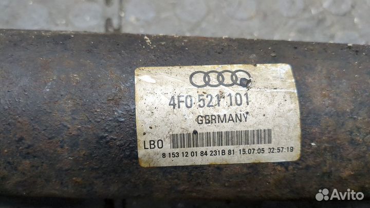 Кардан Audi A6 (C6) Allroad, 2010