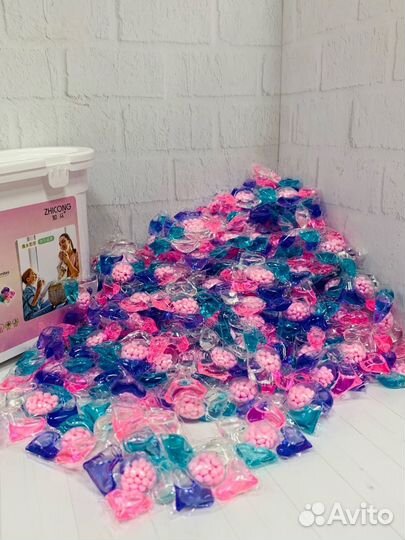 Корейские капсулы для стирки 100 шт