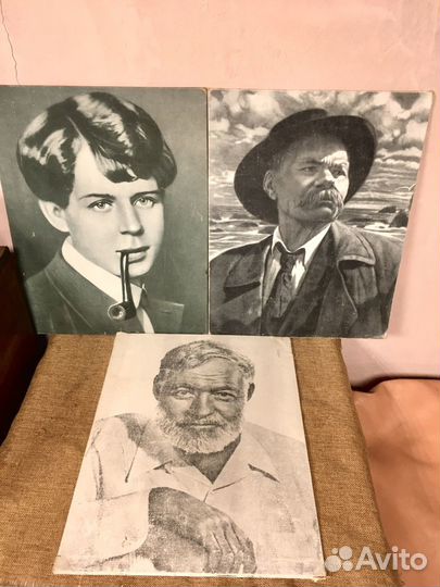 Репродукции, рисунки, ксилография СССР