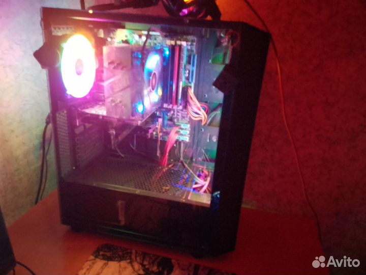 Пк монитор клавиатура мыш наушники