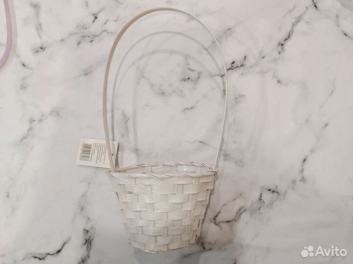 Корзина плетеная бамбуковая