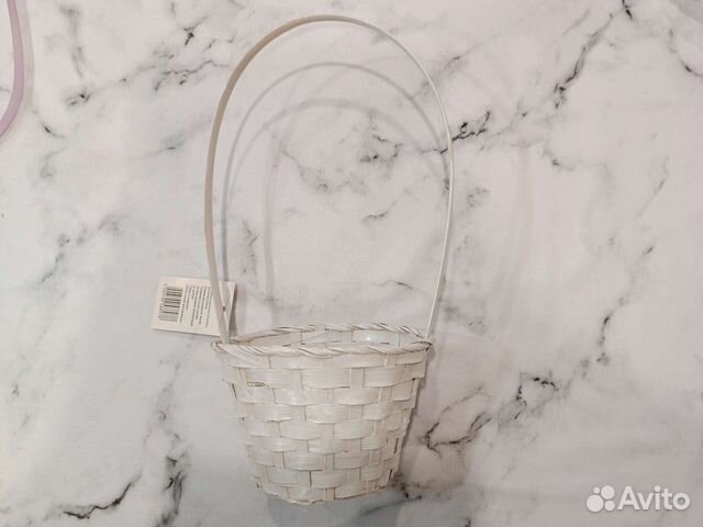 Корзина плетеная бамбуковая