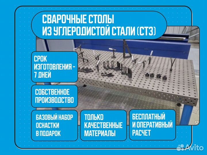Сварочный стол 3d с доставкой + набор оснастки