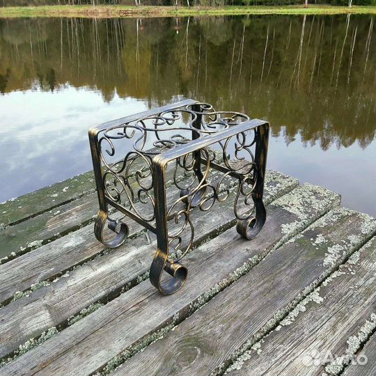 Кованый пуф