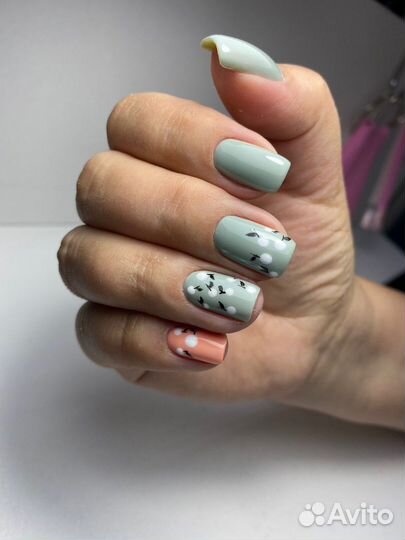 Маникюр с покрытием гель лак
