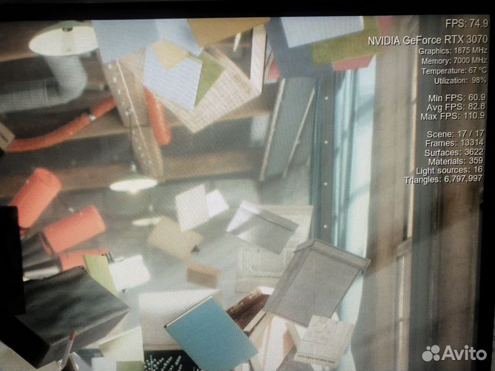 GeForce RTX3070 Asus TUF Gaming 8Gb OC