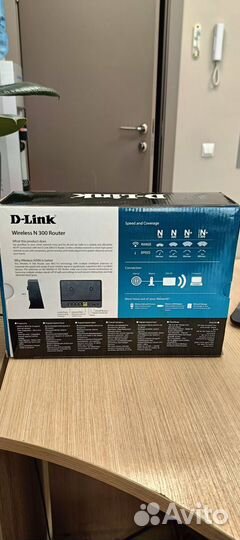Wi-Fi роутер D-Link DIR-615/A/N1B