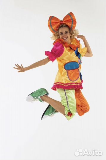 Аренда костюма клоуна (взрослый, женский)