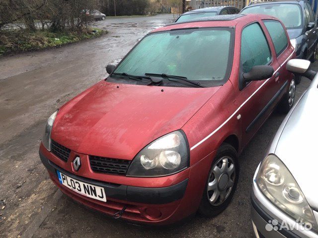 Разбор на запчасти Renault Clio