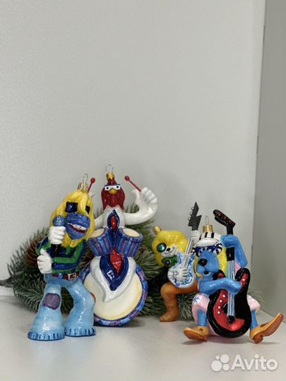 Ёлочные игрушки Komozja “Бременские музыканты”