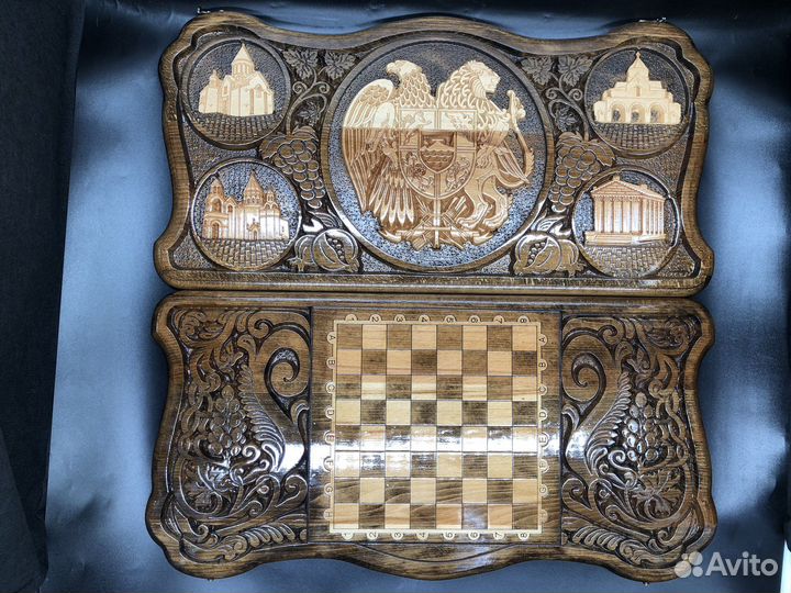 Нарды деревянные армянские большие 60х60см