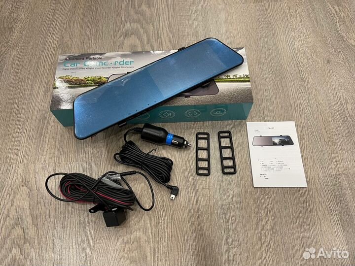 Видеорегистратор зеркало + камера заднего вида