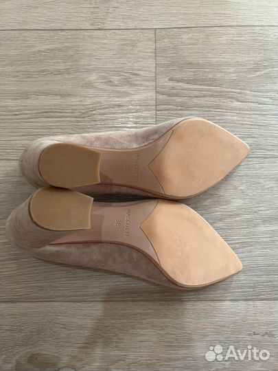 Туфли Mascotte 38 натуральная замша