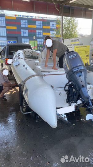 Лодка RIB Grand 470 Мотор Yamaha 60 прицеп