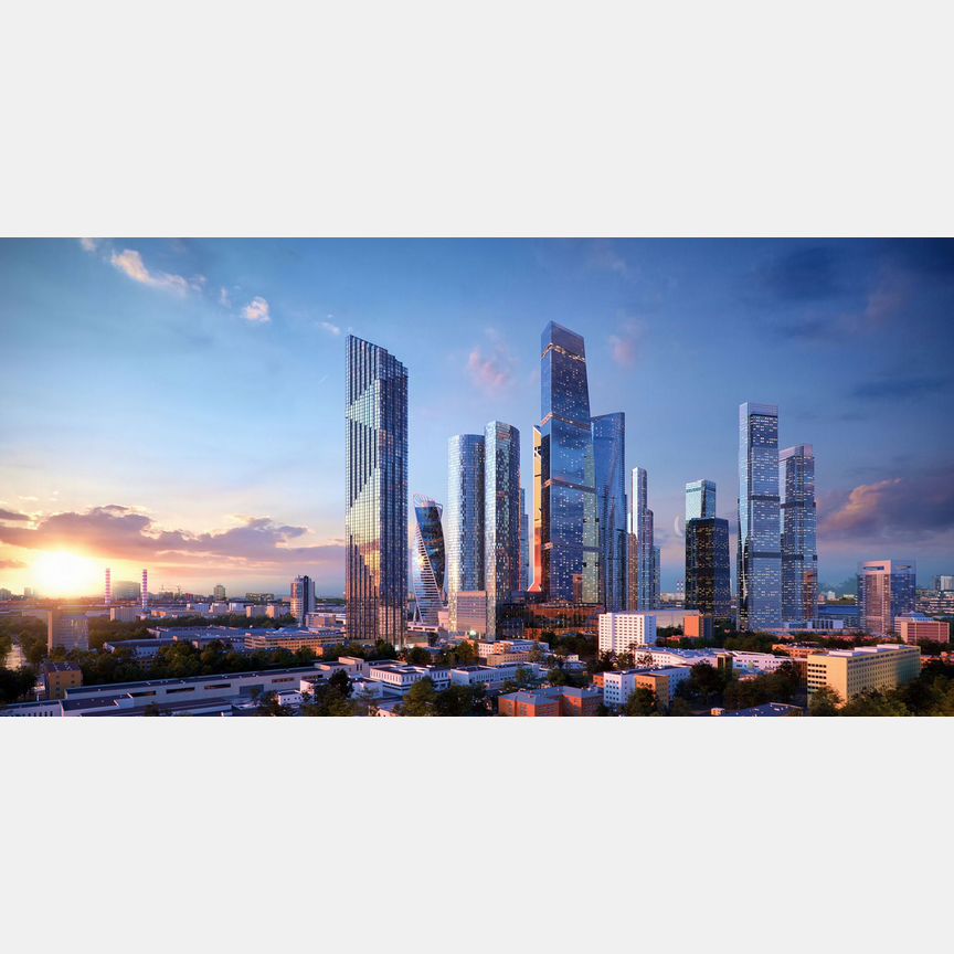 2-к. квартира, 96,8 м², 14/85 эт.