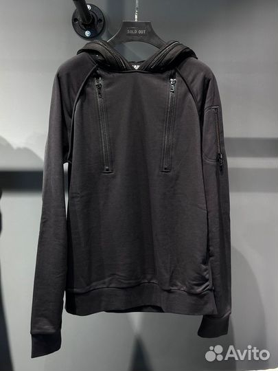 Raf simons zip hoodie hotsell