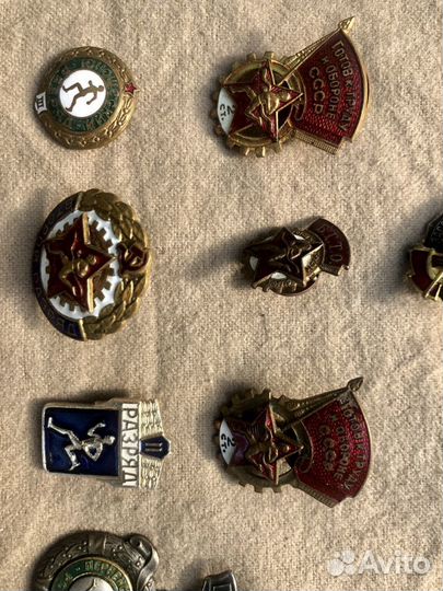 Редкая коллекция значков СССР, гто, бгто копиИ