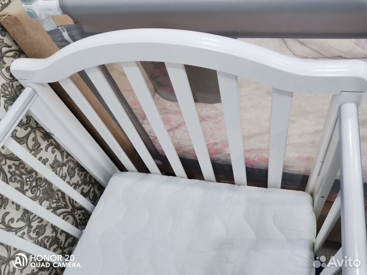 Детская кроватка гандылян качалка/колесо