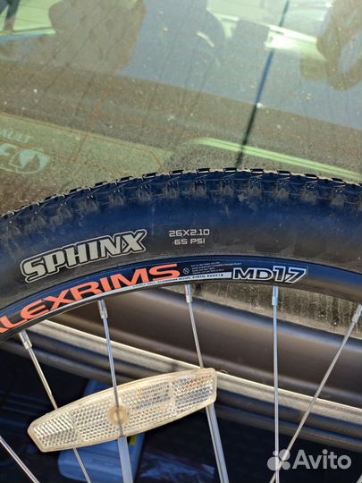 Колеса, обода 26 дюймов Alexrims, нерж