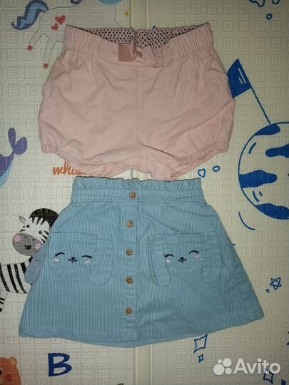 Вещи для девочки 80 86