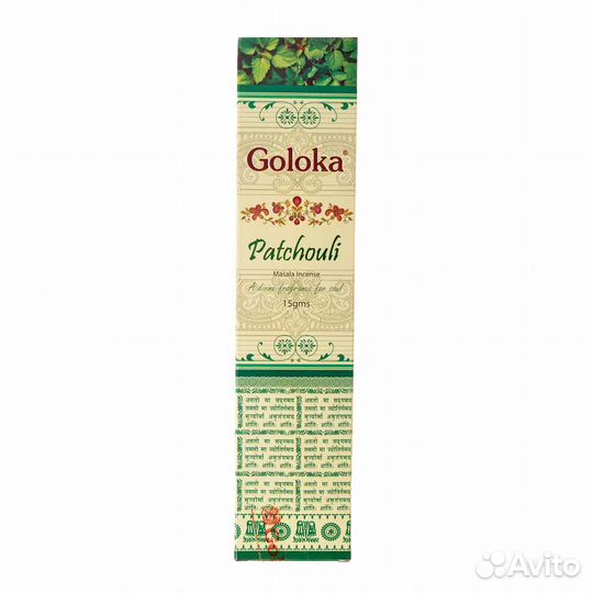 Благовоние Пачули (Patchouli incense sticks) Golok