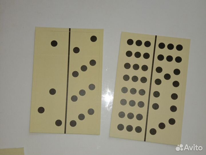 Бумажное домино от компании Трансаэро Transaero