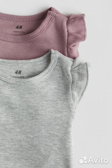 Боди hm для девочки 68 74 80 92
