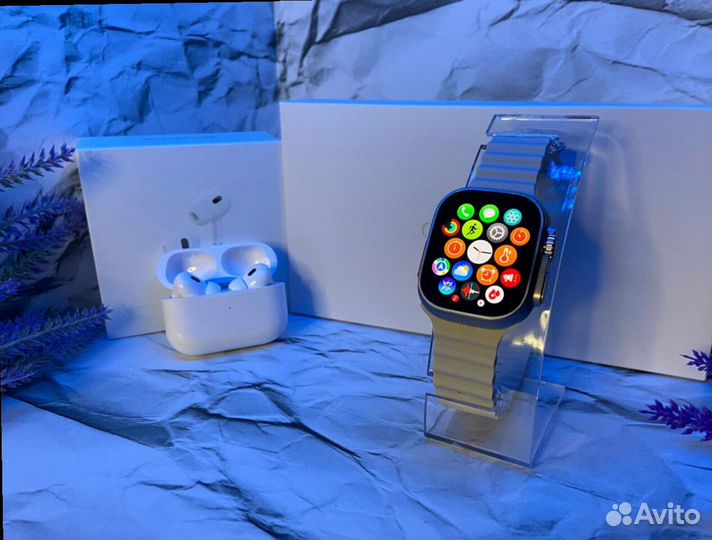 Apple Watch Ultra 2 + AirPods Pro 2 (Гарантия)