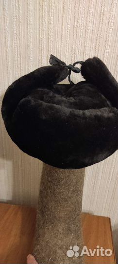 Шапка мужская, цигейковая