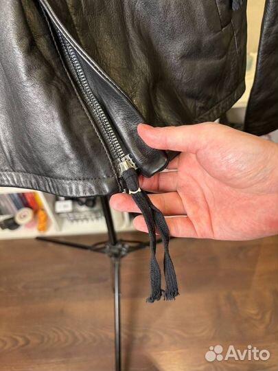 Кожаная куртка boris bidjan saberi оригинал