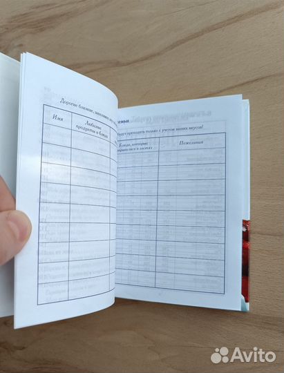 Книга для записи рецептов по кулинарии