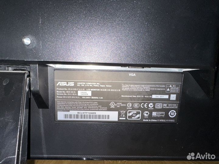 Монитор Asus 24 дюймов